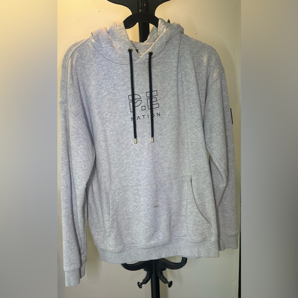 PE Nation Gray Hoodie - Size Small